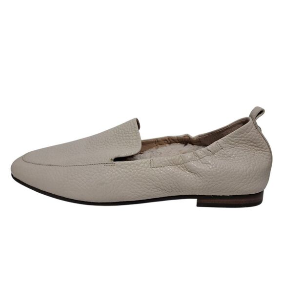 Vionic Amora Faux Fur Casual Balletcore Slip On Loafer Cream Size 8.5 - Picture 4 of 16